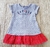 Vestido BABY GAP 18/24 meses con bombachudo