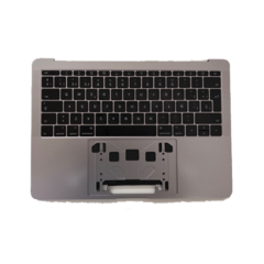 Case Gris con teclado para MacBook A1708