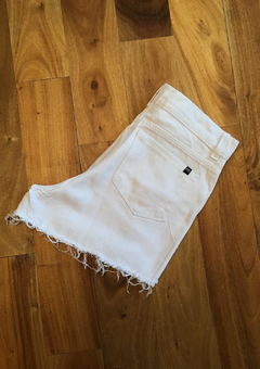 Short Mom Ripped Blanco - tienda online