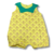 Macaquinho Brandili Baby Menina Amarelo - comprar online