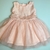 Vestido Rovitex Baby com Tule Beje/Pessego - comprar online