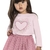 Conjunto 3pças Infantil Rovitex Rosa - comprar online