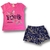 Conjunto 2pças Brandili Infantil Rosa