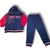 Conjunto de Moletom Tiny Joy Infantil Azul e Vermelho - Moond Store Kids