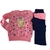 Conjunto Moletom Brandili Menina Rosa - comprar online