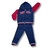 Conjunto de Moletom Tiny Joy Infantil Azul e Vermelho