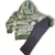 Conjunto Moletom Brandili Menino Camuflado/Preto - comprar online