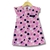 Vestido Kaiani Infantil Bolinhas Rosa