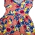 Vestido Brandili Infantil Laranja Floral na internet