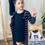 Cardigan Trick Nick Infantil Preto com listras - comprar online