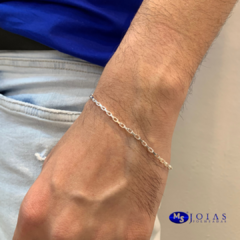 PULSEIRA TIJOLINHO FOLHEADA A OURO 18K E/OU A PRATA 925 (SEM GARANTIA) - comprar online