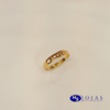 ANEL LOVE FOLHEADO A OURO 18K