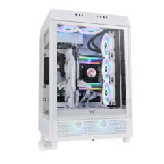 Imagen de GABINETE TT THE TOWER 500 MID-TOWER TG X3 FAN X 2 BLACK