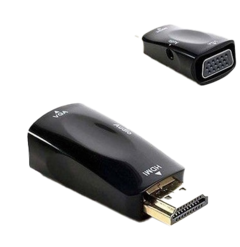 Adaptador HDMI a VGA Full HD 1080p Int.co c/audio s/cables Int.Co