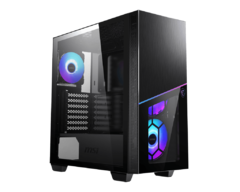 GABINETE MSI MPG SEKIRA 100R MID-TOWER FAN FRONT RGB X3 / BACK RGB X1