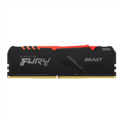 Memoria DDR4 8Gb 2666 Kingston FURY BEAST RGB