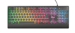 Ziva Teclado para gaming con iluminación