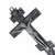 Cruz de metal Prata 19 cm (inox) - comprar online