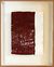 Soul Scars, Brown, 2021, Acrílico sobre papel artesanal com fibra de algodão, 0,81x0,98m, finalizado com moldura