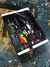 Soul Scars, Colourful, 2021, Acrílico sobre papel artesanal com fibra de algodão, 0,81x0,98m, finalizado com moldura - comprar online