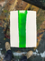 Soul Scars, Fluor Green, 2021, Acrílico sobre papel artesanal com fibra de algodão, 0,81x0,98m, finalizado com moldura na internet