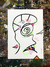 Maia, 2019, Colourful, Acrílico sobre Papel, papel 240g/m2, 0,69x0,99m, sem moldura - comprar online