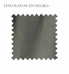 Mono de lino Negro - Dessein