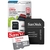 Tarjeta de memoria SanDisk SDSQUNS-016G-GN3MA Ultra con adaptador SD 16GB