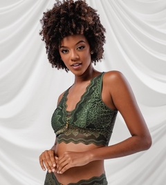 SUTIÃ BRALETTE EM RENDA COM RECORTE 26778