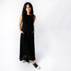 Vestido Duda Crepe Linen - loja online