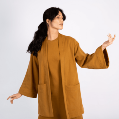 Kimono Moletom Maré - AIAH | Moda Autoral, Ética E Descomplicada