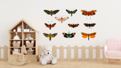 Vintage Butterfly Wall Decal - vinil decorativo en internet