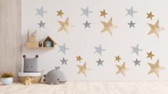 Magic Stars Wall Decal - vinil decorativo