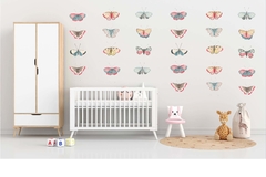 Vintage Butterfly Wall Decal - vinil decorativo
