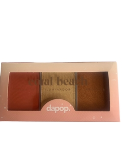 Coral Beach Kit rubor, iluminador, bronzer