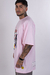 Remera oversize "Classic" Mamaki rosa. - comprar online