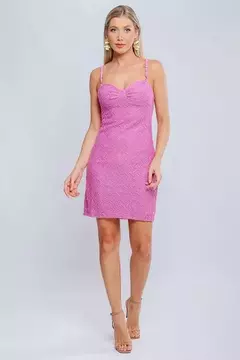 Vestido Curto Liso Com Alças 424196 na internet