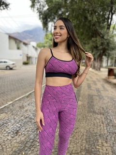 CONJUNTO TRAMA TOP + LEGGING - FITB FITNESS