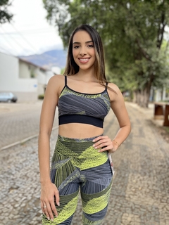 Imagem do CONJUNTO RISCOS NEON TOP + LEGGING