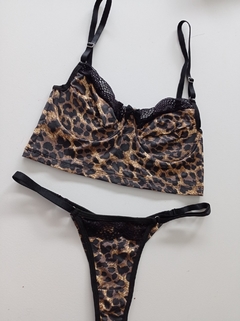 Conjunto Animal Print na internet