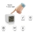 Reloj Despertador Cubo LED Multicolor con Función de Alarma, Temperatura, Fecha en internet