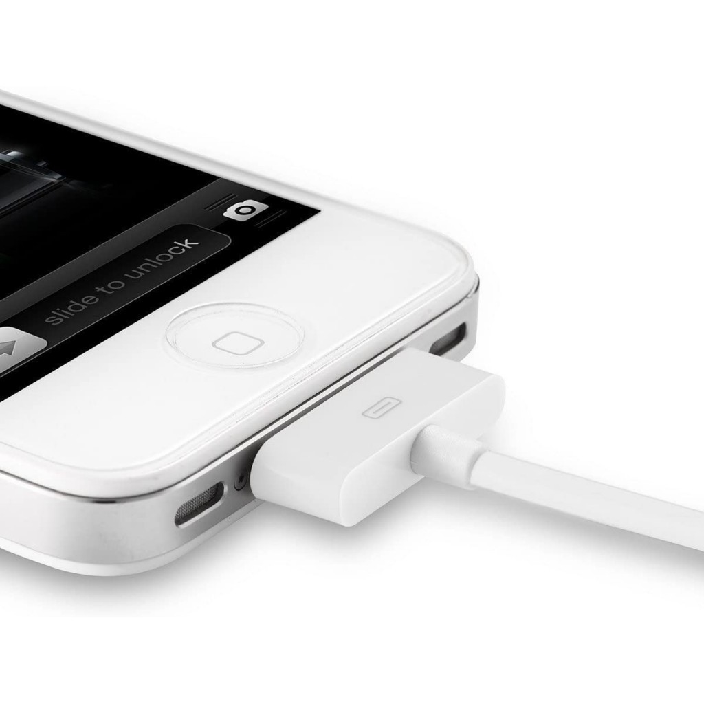 Cable Cargador Antiguo Iphone Apple 30pin Iphone 4 Ipod Ipad