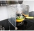 Placa defletora de fogão a gás dobrável, placa de alumínio à prova de óleo para cozinha acessórios de kichen resistente ao calor - loja online
