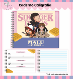 Caderno de Caligrafia - loja online