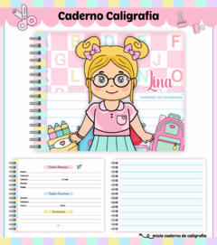 Caderno de Caligrafia - Julia Artess