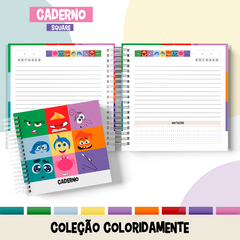 Caderno Coloridamente