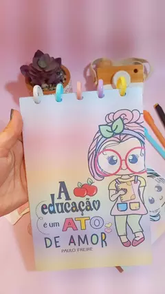 Caderno de Disco Prof.