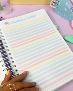 Planner de Aula Colore - loja online