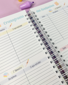 Planner de Aula Colore