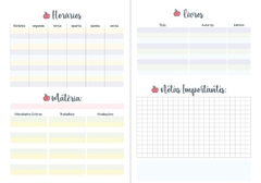 Planejador Semanal prof. A5 - Julia Artess